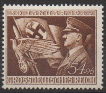 Michel Nr. 865, Machtergreifung postfrisch.